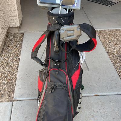 Wilson Prostaff Golf Set With Denver Bronco Team Golf Set