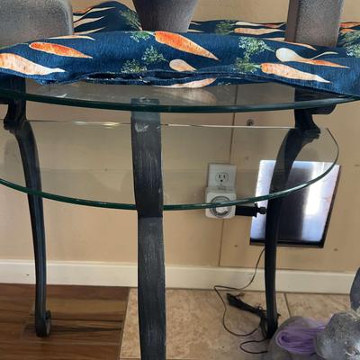 Rustic Decorative Lot – Lighted Tree, Table, Bunny, Vases & More