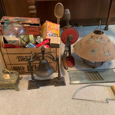 Vintage Tools, Trinkets, And Misc Items 