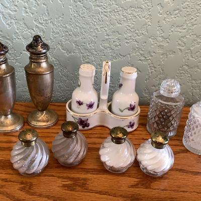 Sterling Salt And Pepper Shaker And More