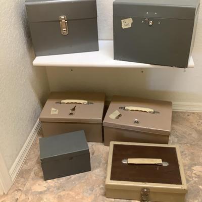 Metal Storage Boxes