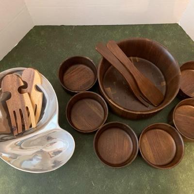 Salad Bowls And Serving Bowl