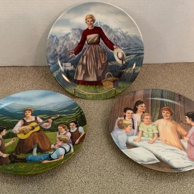 Edwin M. Knowles First Three Sound Of Music Series Plates