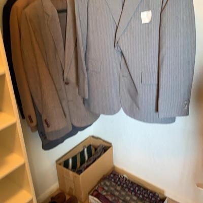 Men’s Suits, Shoes And Neck Ties