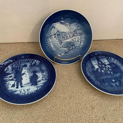 Copenhagen Porcelain Plates 