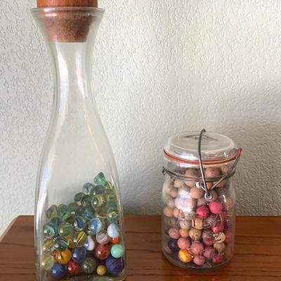 Antique Clay Marbles And More