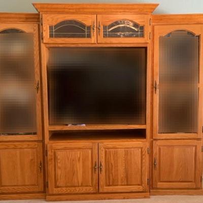 Large 3 Piece Entertainment Center 