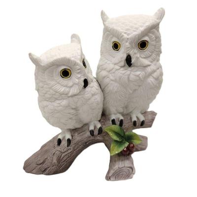 BISQUE OWL BY ANDREA BY SADEK FIGURE
