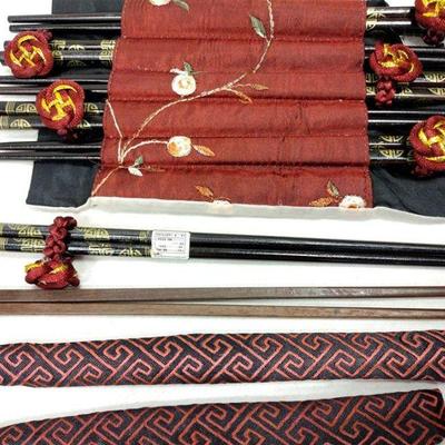 BAMBOO AND ROSEWOOD CHOPSTICKS