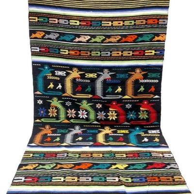 GUATEMALAN EMBROIDERED TEXTILE RUNNER