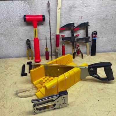 Variety Of Hand Tools Feat - Stanley Guide Saw
