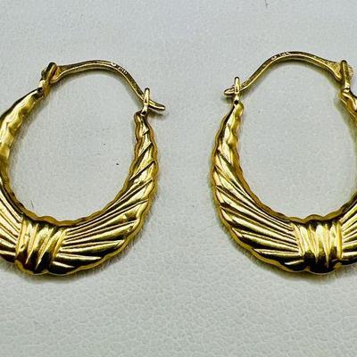14KT Gold Hoop Earrings
