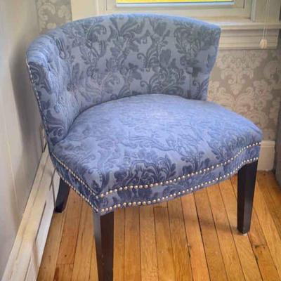 Pair of Beautiful Blue Armchairs
