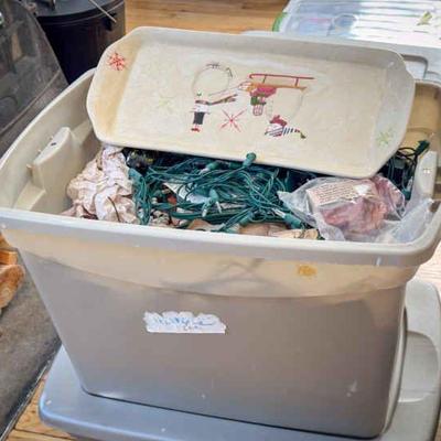 Christmas Mystery Bin