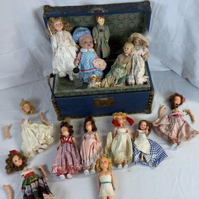 Collection of Vintage and Collectible Porcelain Dolls – Sleepy Eye, Bisque, Yolanda Bello Babies & M