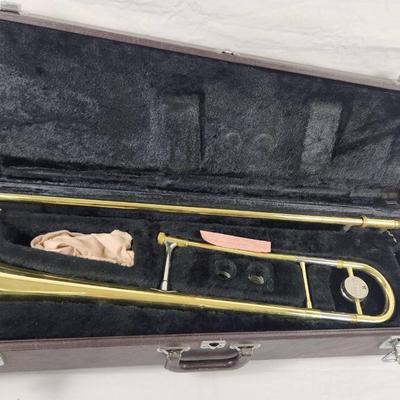 Yamaha YSL-200AD Trombone with Case – Beginner/Student Model with Accessories