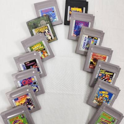 Variety pack of Nintendo Game Boy Games