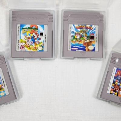Super Mario & Wario Classics – Game Boy Cartridge Set Featuring Super Mario Land 1 & 2, Dr. Mario, a