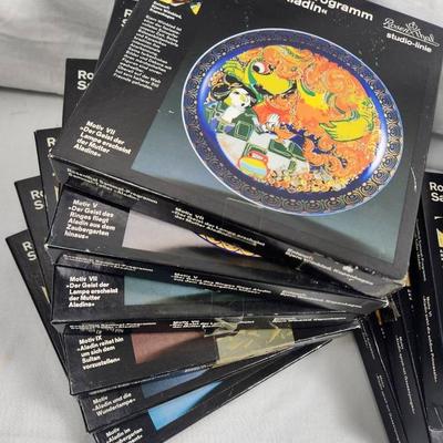 Rosenthal “Aladin” Collector Plate Set by Bjørn Wiinblad – Scenes from The Thousand and One Nights