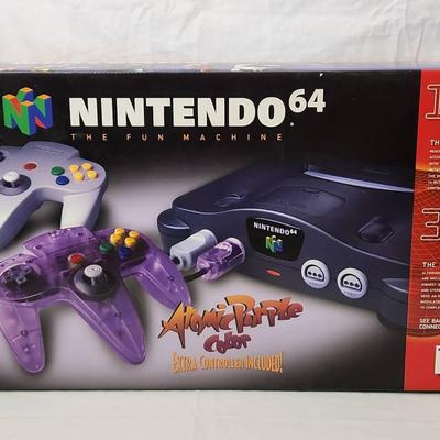 Nintendo 64 Console– 1996 Release with Iconic Analog Controller & Cartridge Format
