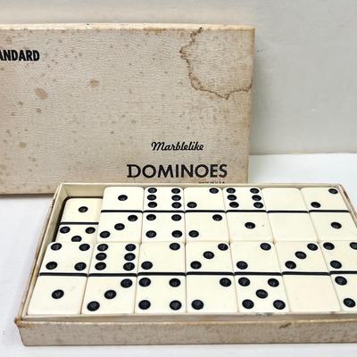 “Marblelike” Standard Domino Sets