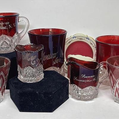 Vintage Ruby Red Assortment 