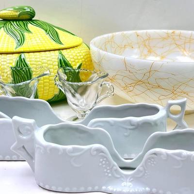 Vintage Corn Casserole Dish and More 