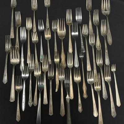 Assortment Of Vintage Forks