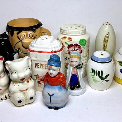 Vintage Salt And Pepper Shakers and More 