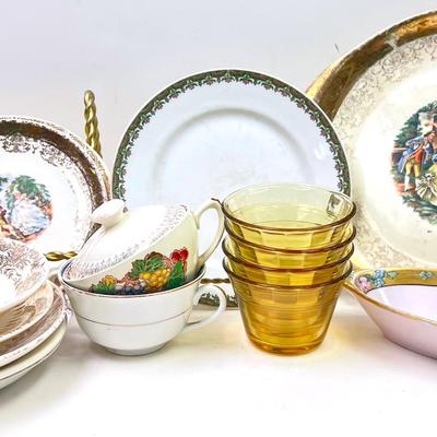 “Crest-O-Gold” Glassware and More