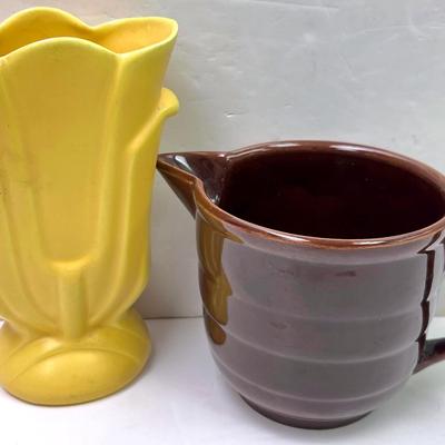 Vintage “Bauer” Pottery Arrangement