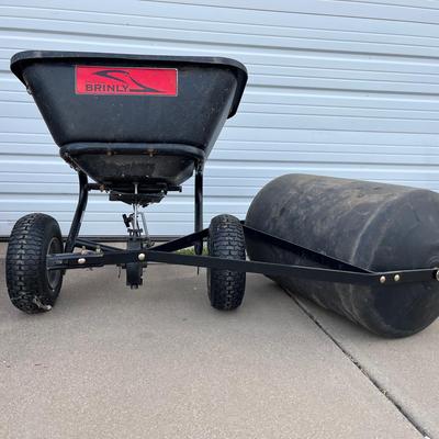 Brinly-Hardy Tow Behind Lawn Tractor Implements