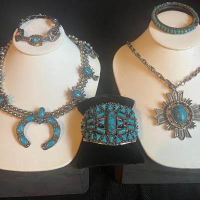 Even More Turquoise Tone Jewelry