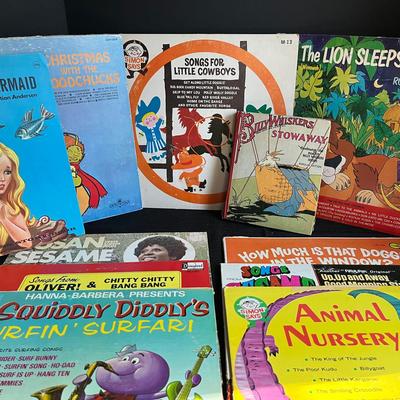 1970s Children’s LP Albums & Books