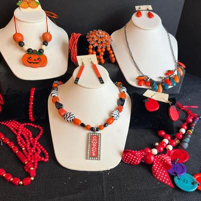 Orange Crush Costume Jewelry