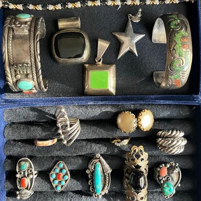 Costume Jewelry with Vintage Patina