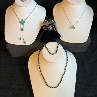 Necklaces, Earrings And Bracelets