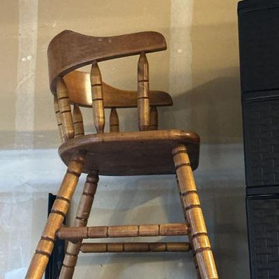 Wooden chair
