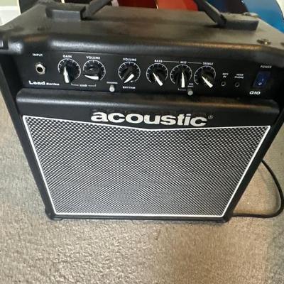 Acoustic amplifier