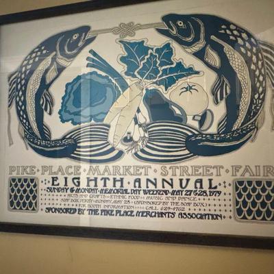 Vintage Pike Place poster