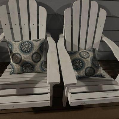 Adirondack chairs