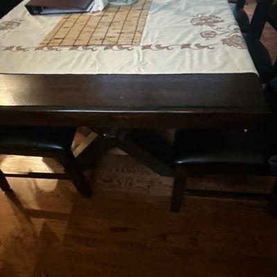 Formal dining table