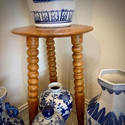 Blue & white chinoiserie 