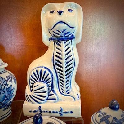 Blue & white chinoiserie