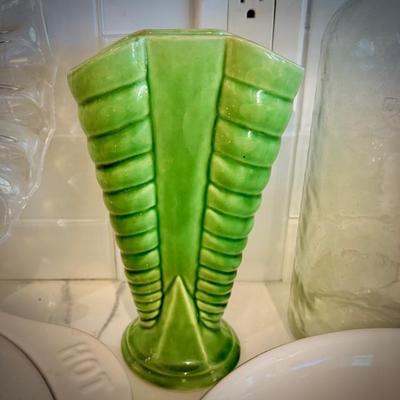 Vintage art deco Shawnee pottery