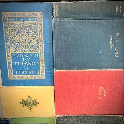 Book cover wall art