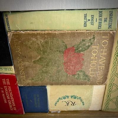 Book cover wall art