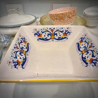 Italian serving bowl