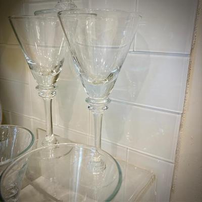 Pottery Barn glassware