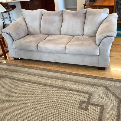 Microfiber couch